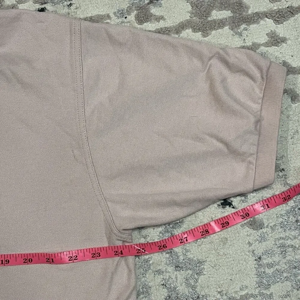 Vintage Nike Golf Dri-FIT Polo Shirt XL Pink Y2K Tiger Era Cotton Blend Swoosh